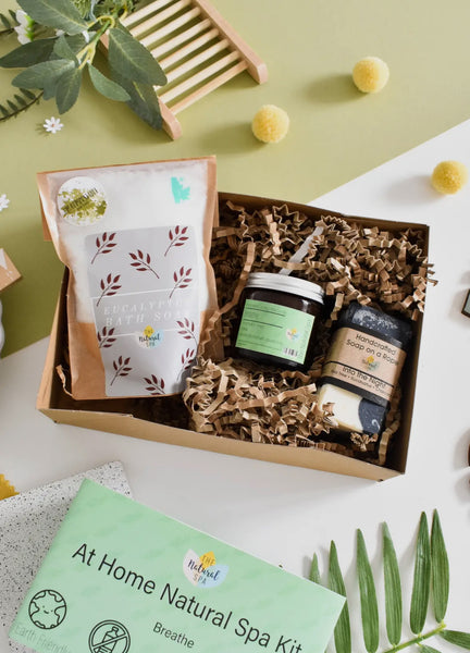 Breathe At-Home Spa Gift Set | Organic, Plastic-Free & Handmade in the UK