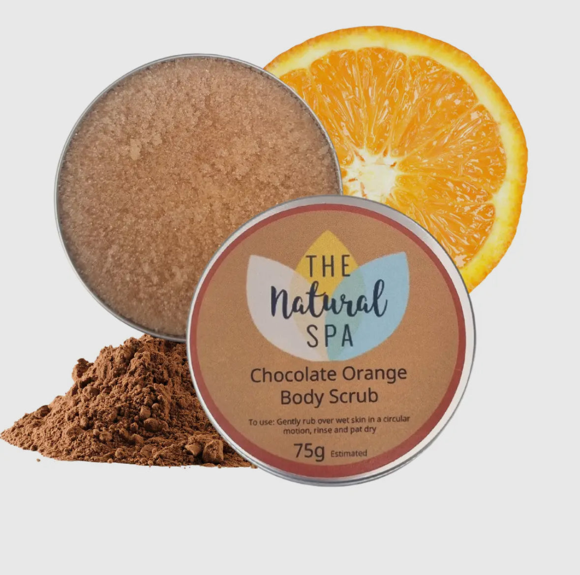 Chocolate Orange Body Scrub | Natural, Vegan & Plastic-Free Exfoliation